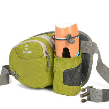 2020 New Design Marathon Hiking Fanny Pack Sport Running Belt Waist Bag with Water Bottle Holder